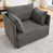Chenille gris