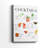 Cocktail Chart -Gallery Wrapped Cavas-588087994