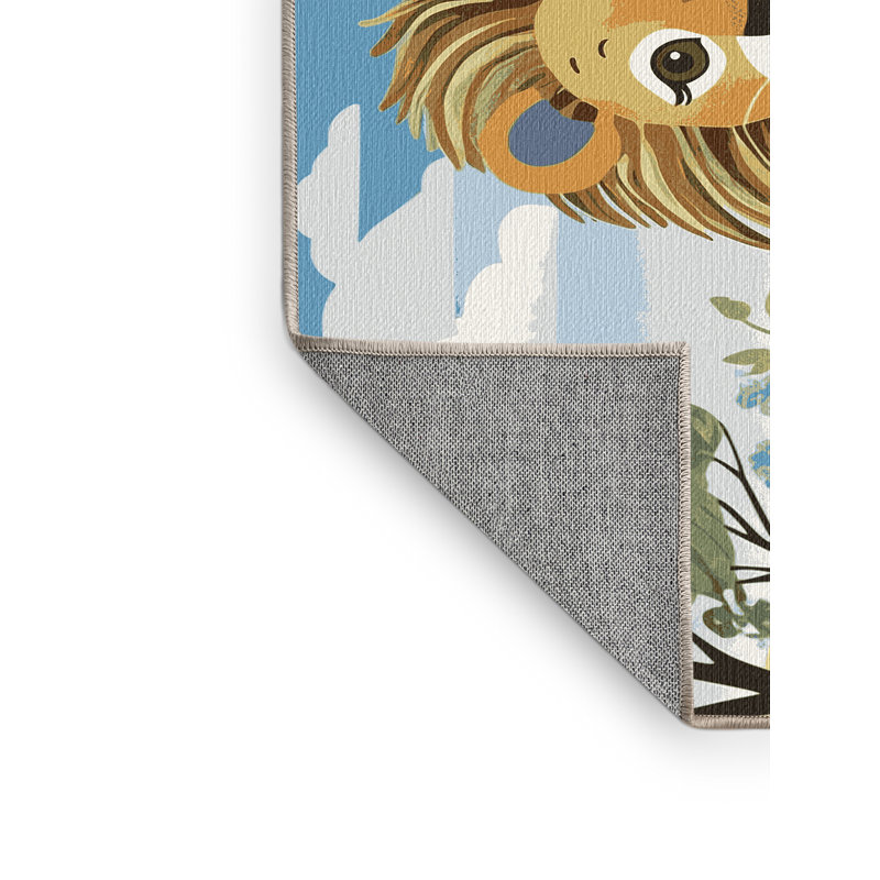 Tapis lavable Indigo, Rectangulaire 3 pi x 5 pi