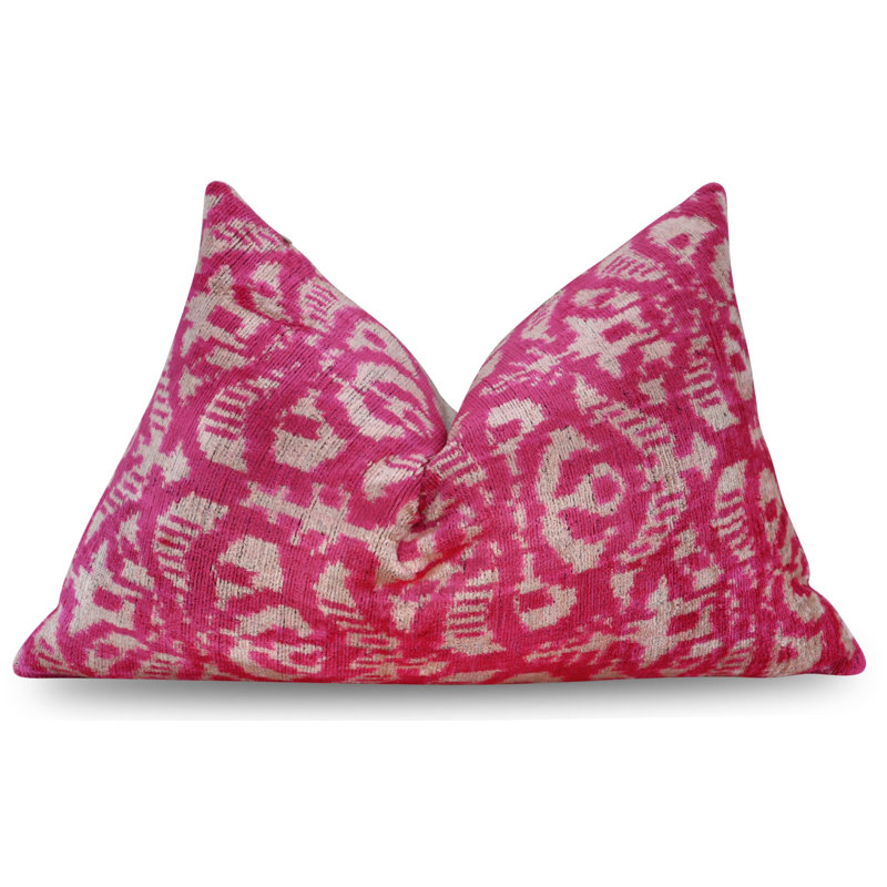 Coussin décoratif géométrique, 16 po x 24 po, Rectangulaire