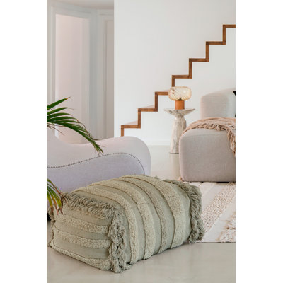 Exclusive Online Upholstered Pouf