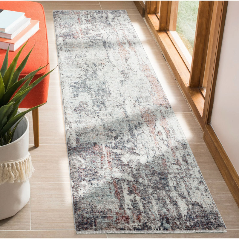 Tapis gris Ginsberg, Tapis de couloir 2 pi 3 po x 7 pi 10 po