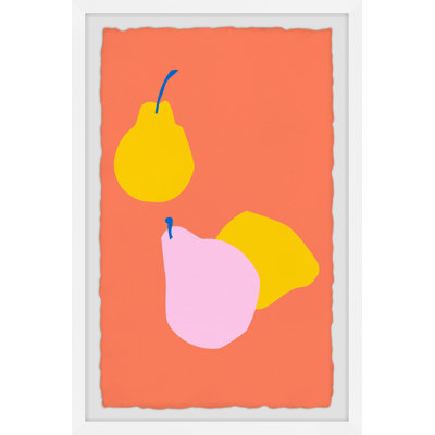 Juicy Pears 1 Piece Single Picture Frame Painting