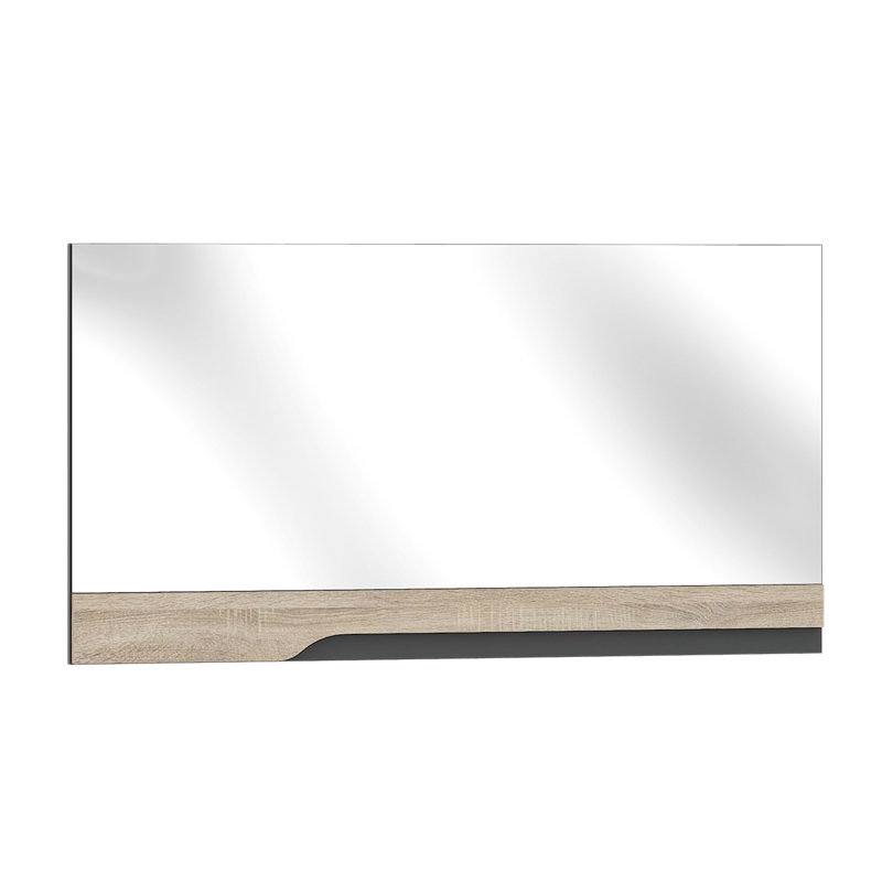 Cardenas Wood Flat Wall Mirror