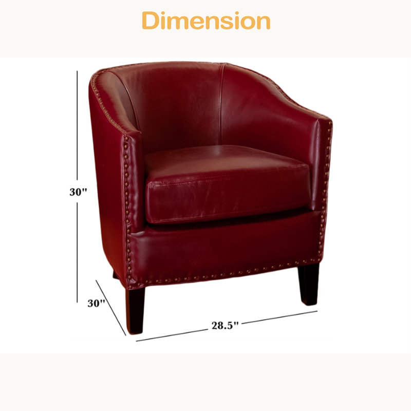 CHAISE CHARLES, Rouge