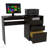 Kenai 3 Drawers Computer Desk, One Shelf-1216653526
