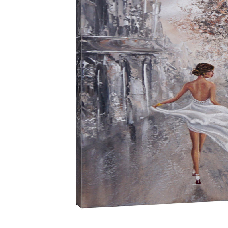 Breathless, Paris Flair by Isabella Karolewicz - Wrapped Canvas Panoramic Painting, 41 cm H x 122 cm W