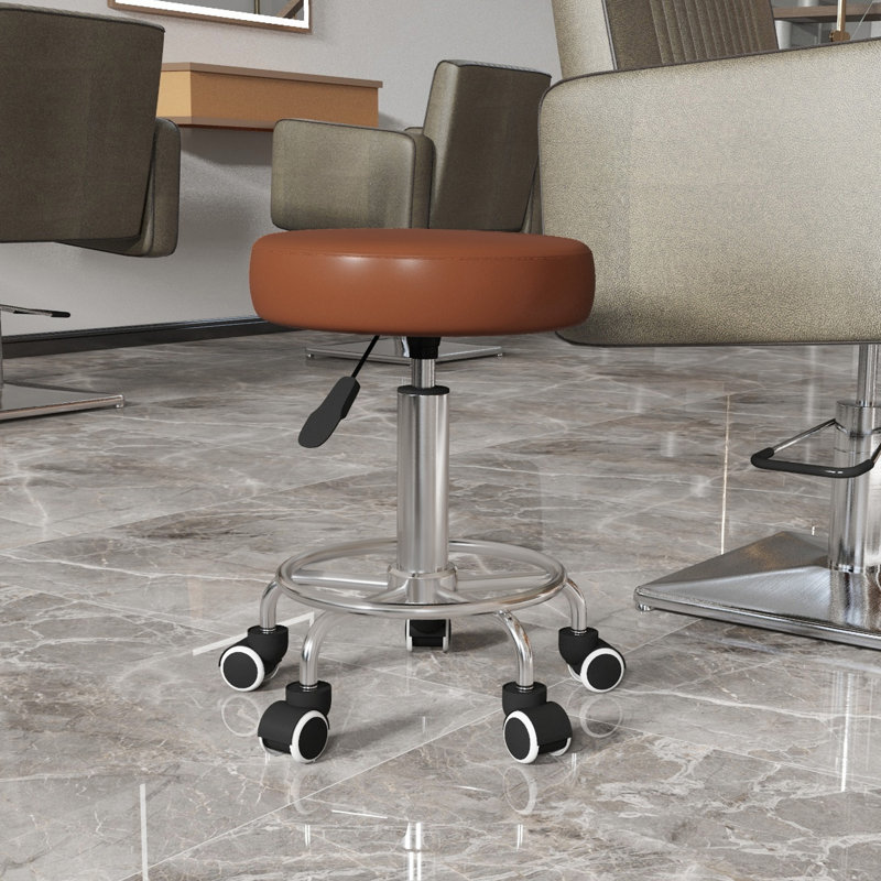 Scottdale Adjustable Height Lab Stool with Footrest
