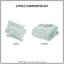 Ensemble d'édredon réversible en sherpa 3 pièces-126579725-126579728