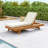 LOUNGE CHAISE SET, SPACE AVAILABLE ON ONE SIDE,ACACIA SOLID WOOD WITH LOUNGE CUSHION (CREAM & TRIPLE FOLD) - MATCHING DARK GREY VERSION AVAILABLE-1259601655
