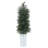 Artificial Cedar Tree With White Pot