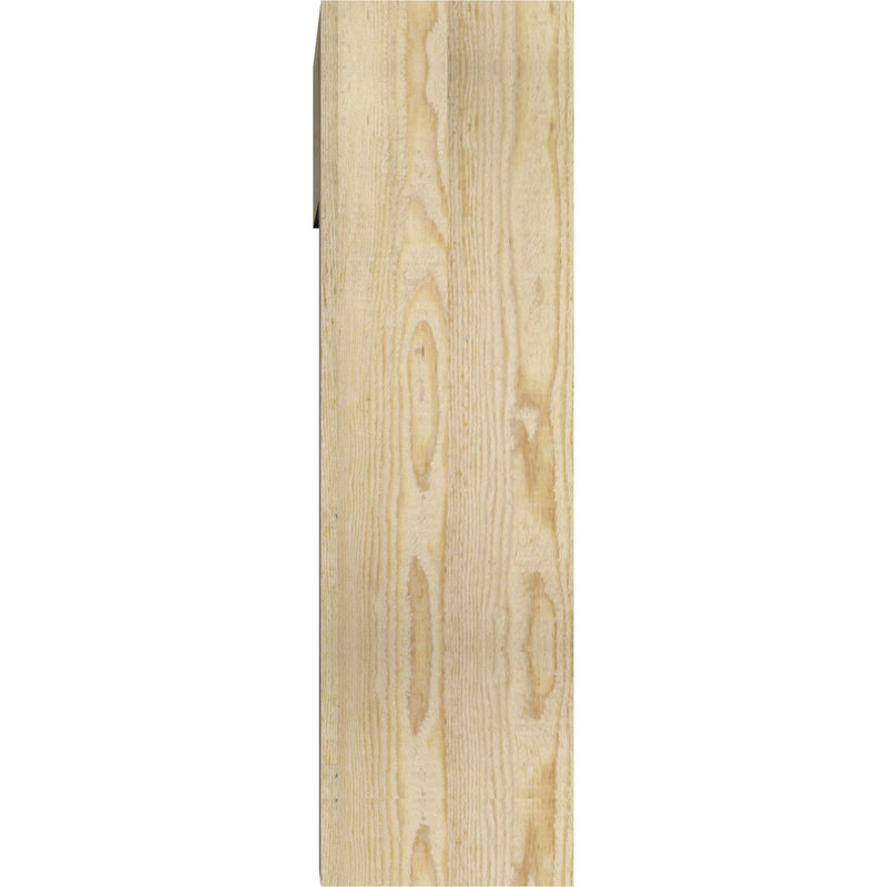 Support Funston Block avec support décalé, 28 po x 28 po, Sapin Douglas de l 8 po (scié brut)