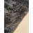 Aimantas Hand Tufted Shag Polyester Eco-Friendly Area Rugs - Rectangle, Charcoal Color, Plain Solid Design, High Pile Thick Handmade Anti Skid Area Rugs for Living Room, Bed Room-1963405123-1989742784