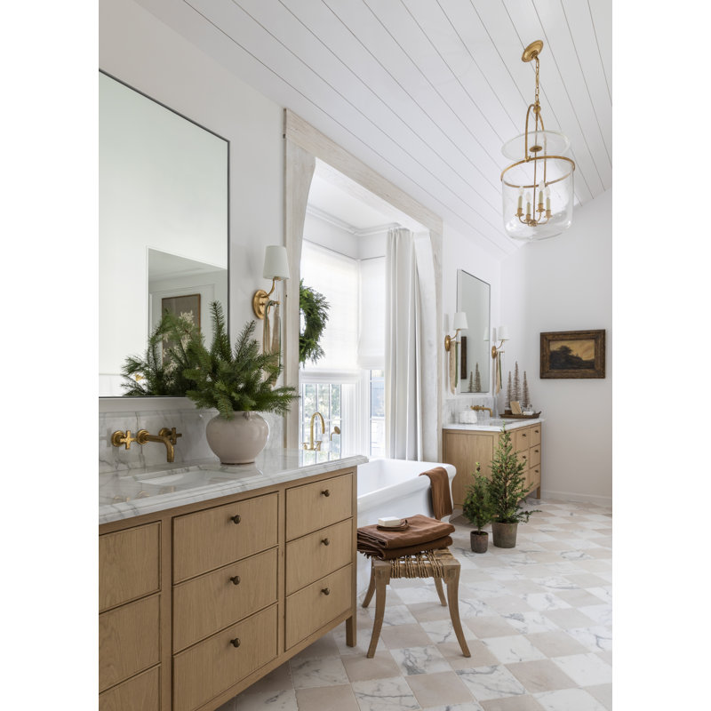 Marie Flanigan Abigail Large Sconce, Soft Brass