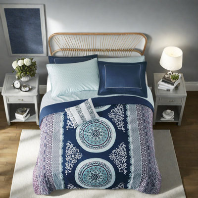 Ensemble de literie pour lit simple confortable, conception bohémienne en polyester pour un usage domestique