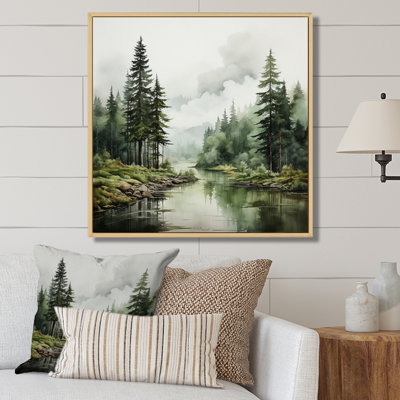 " Pine Tree Silent Wilderness "