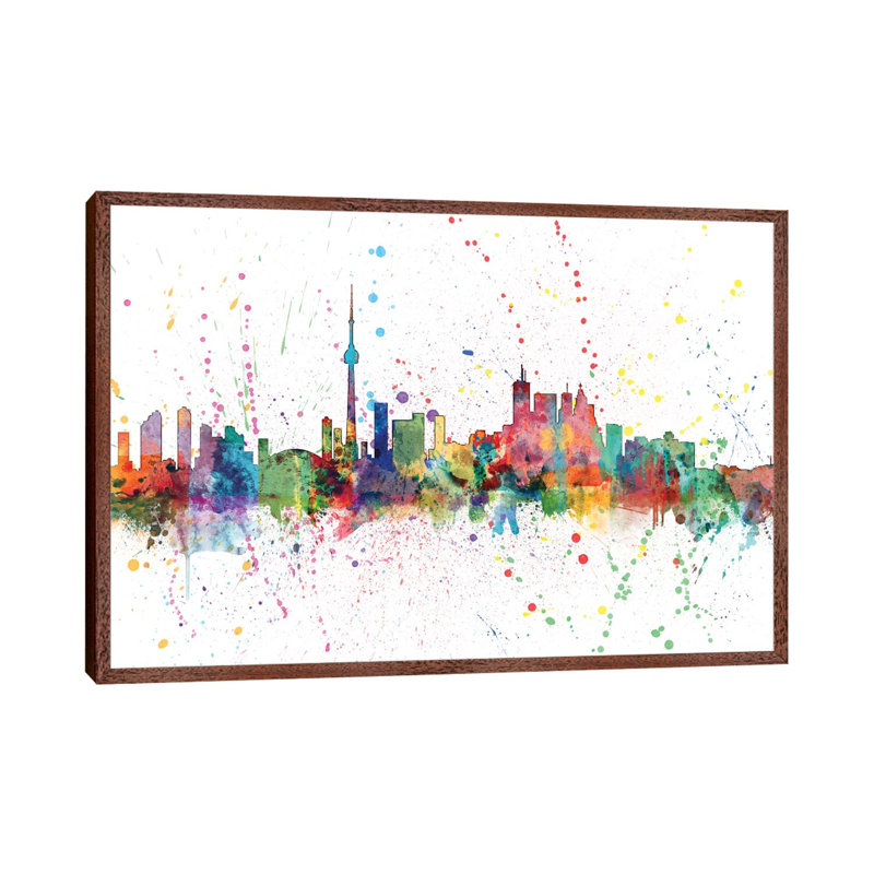 Toronto, Canada by Michael Tompsett - 1 Piece Wall Art on Canvas, 152.5 cm H x 101.5 cm W, Classic Wood Framed