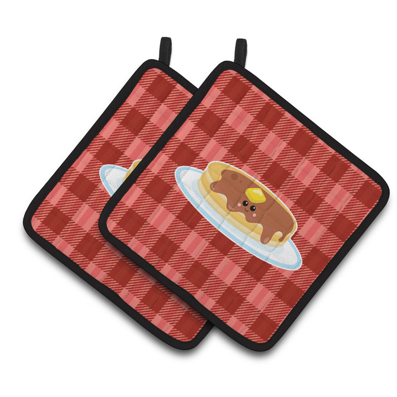 Caroline's Treasures Striped Polyester Potholder