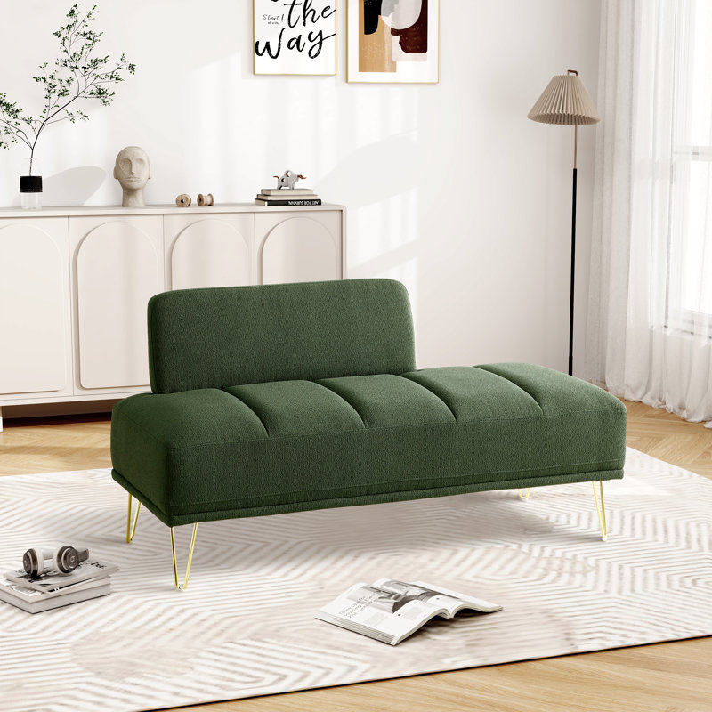 Banc rembourré Cuiksa, Vert