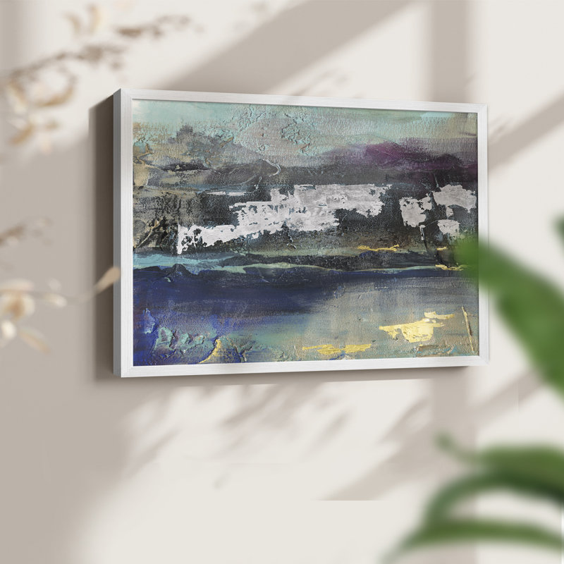 Mysteri II - reproduction encadrée - réarmable, H 11 po x l 14 po, Blanc