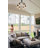 Carmelia 6 - Light Dimmable Wagon Wheel Chandelier
