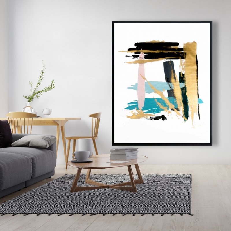 «Pastel Stroke», reproduction sur toile