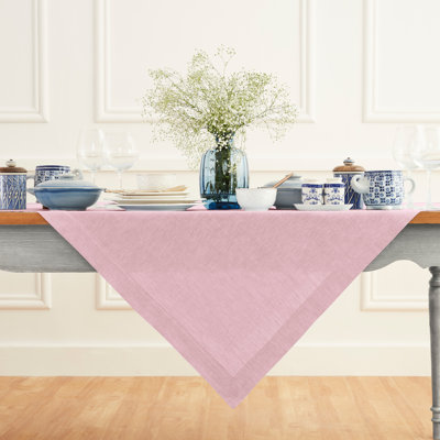 100% Pure Linen Table Throw - Athena