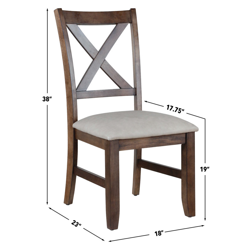Danna Extendable Trestle Dining Set, 5 Pieces: Table, 4 Chairs