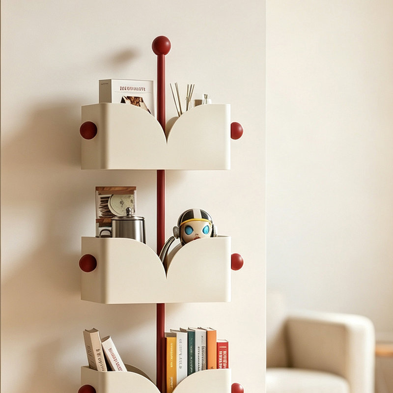 Bibliothèque ouverte en acier laminée à froid