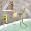 Robinet de baignoire mural à poignée simple avec valve brute-74200620