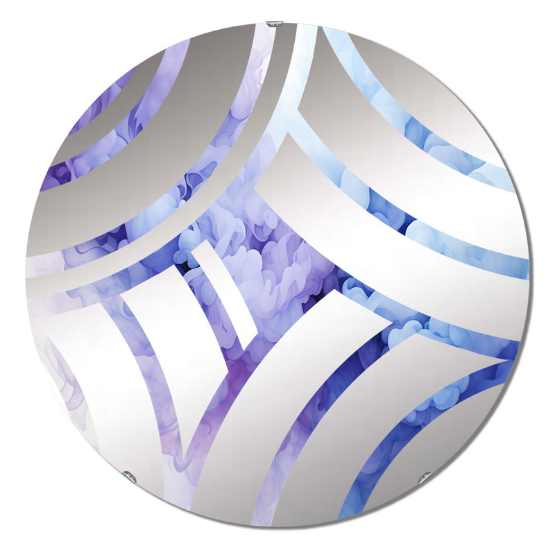 Miroir décoratif Doyleston, 23,6 po x 23,6 po