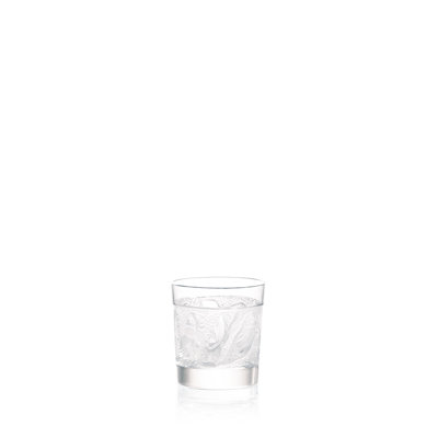 Owl Crystal Whiskey Glass