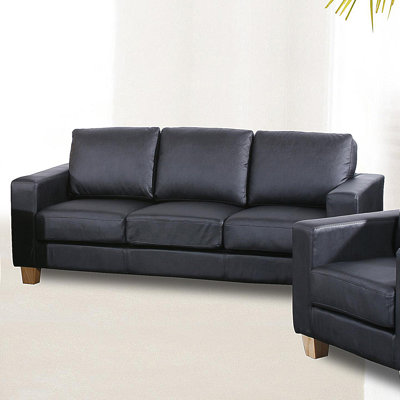 Peyton Faux Leather Sofa