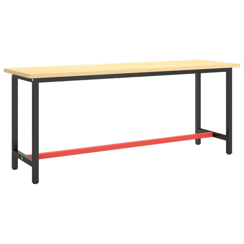 Hossein Rectangle Table Leg, 190 cm x 50 cm x 79 cm