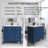 36” Freestanding Single Bathroom Vanity with Top-390495453