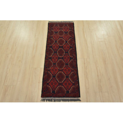 Tapis de style tribal noué à la main Turkmen