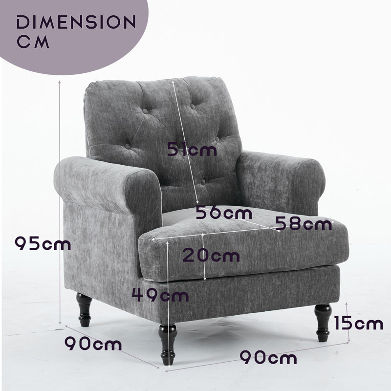 2 Seater Fabric Settee
