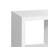Smart Cube 8-Cube Organizer Storage with Opened Back Shelves,2 X 4 Cube Bookcase Book Shleves for Home, Office (White)