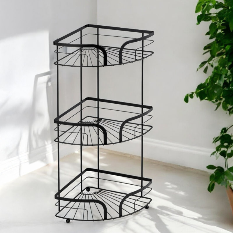 Bodin Shower Caddy, Matte Black