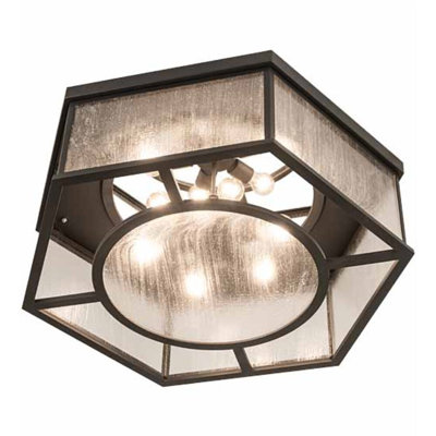 Chauncey Glass Flush Mount