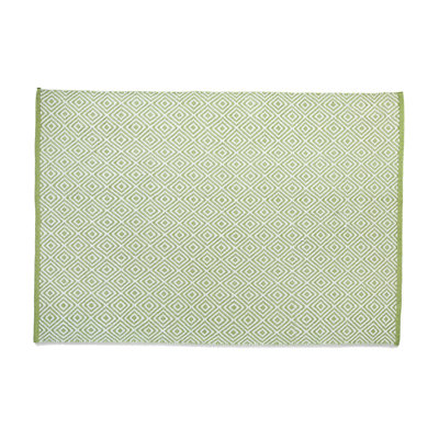 Lorente Geometric Recycled P.E.T Hand Tufted Indoor / Outdoor Area Rug