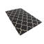 Tapis noir Navin