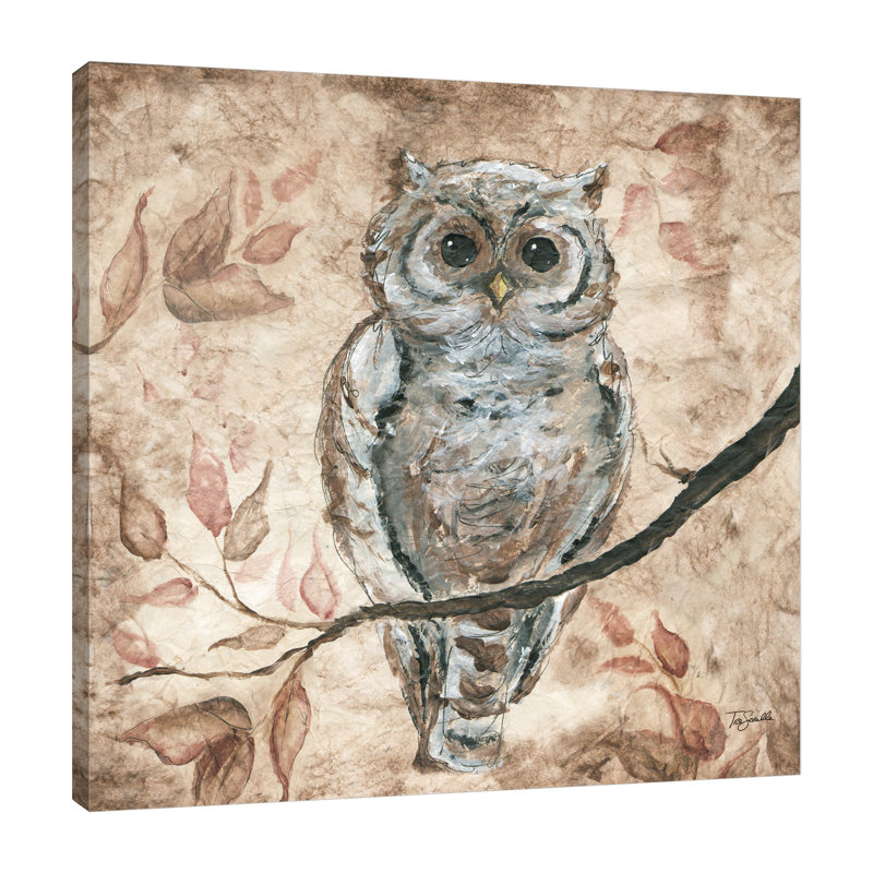 Wisdom Owl I by Tre Sorelle Studios - Wrapped Canvas Print, 121.92cm H x 121.92cm W