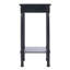 Table de bout Modern Peters 28,3 po - Pin massif et bois d'ingénierie, table d'appoint d'inspiration rétro pour la maison-2002622113