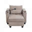 Canapé-lit 37,4 po Canapé-lit Corduroy avec ports USB-781416051