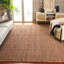 Tapis en jute tissé à la main Kidane-1358409013