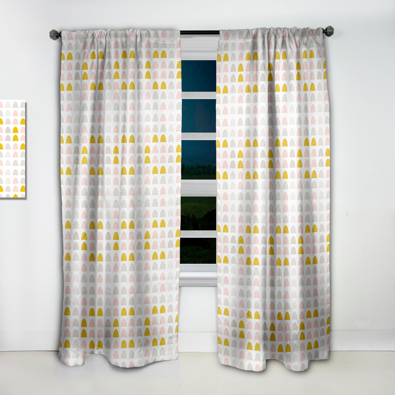 Rideau en lin Tishomingo, L 52 po x L 120 po