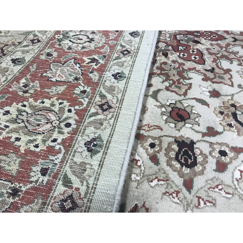 Hand-Knotted High-Quality Rust Area Rug