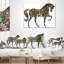 Cheval joyeux - oreiller imprimé animal-30887187-30887190