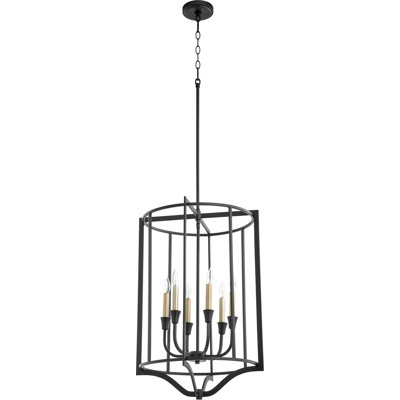 Lustre géométrique à 6 lumières Analiegh